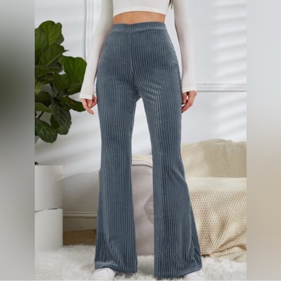 🆕 High Waist Flare Leg Pants Size XS - Picture 1 of 8